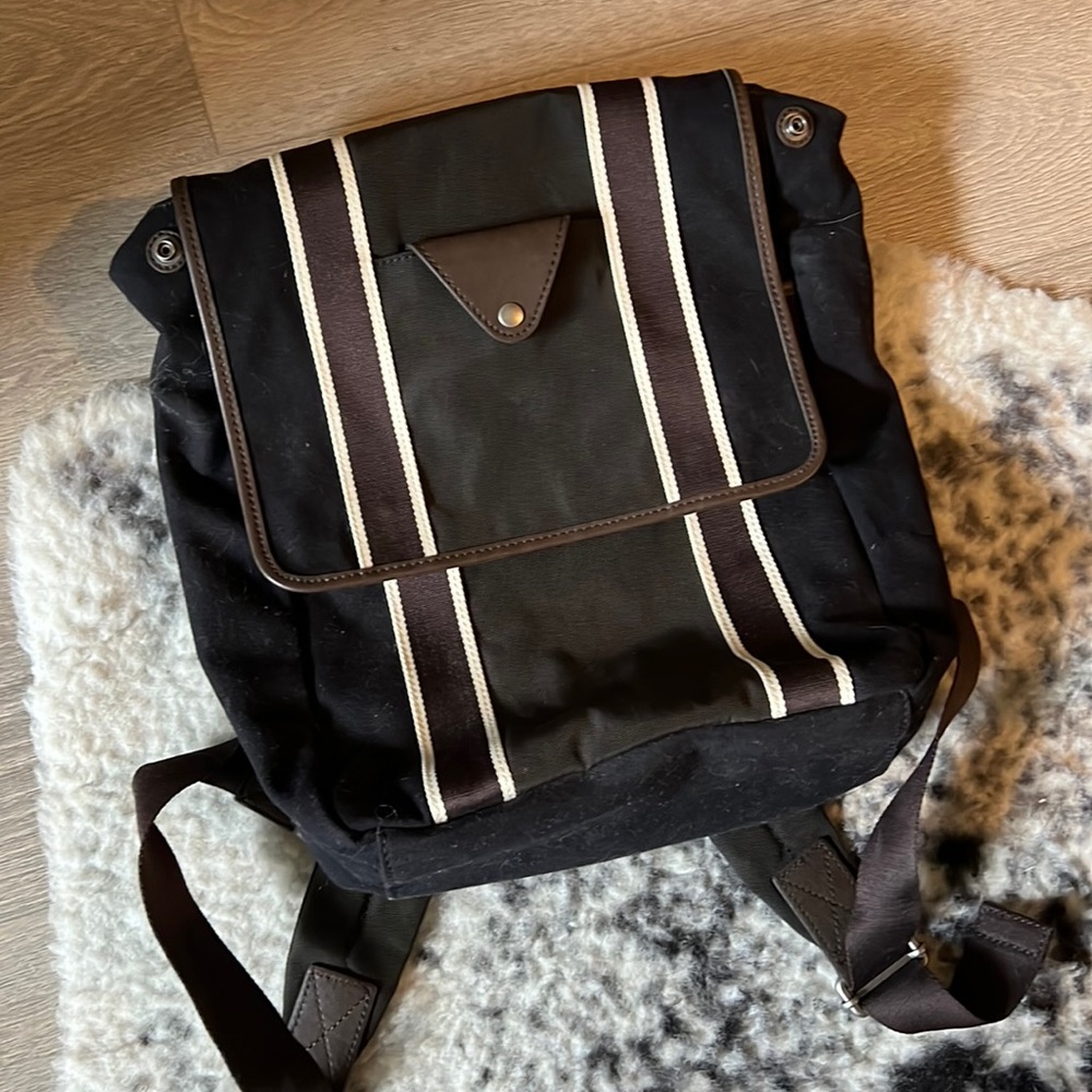 FOSSIL MENS MESSENGER BACKPACK BAG - Picture 2 of 6